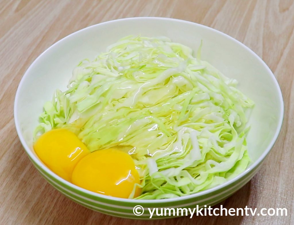 How to cook Cabbage Omelette