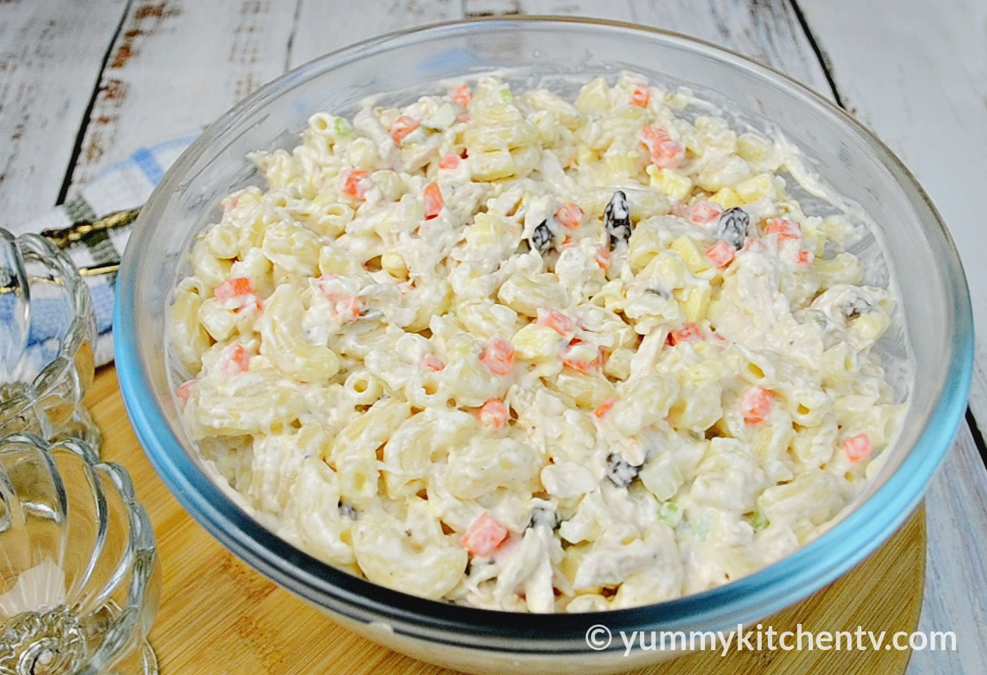 Chicken Macaroni Salad Yummy Kitchen