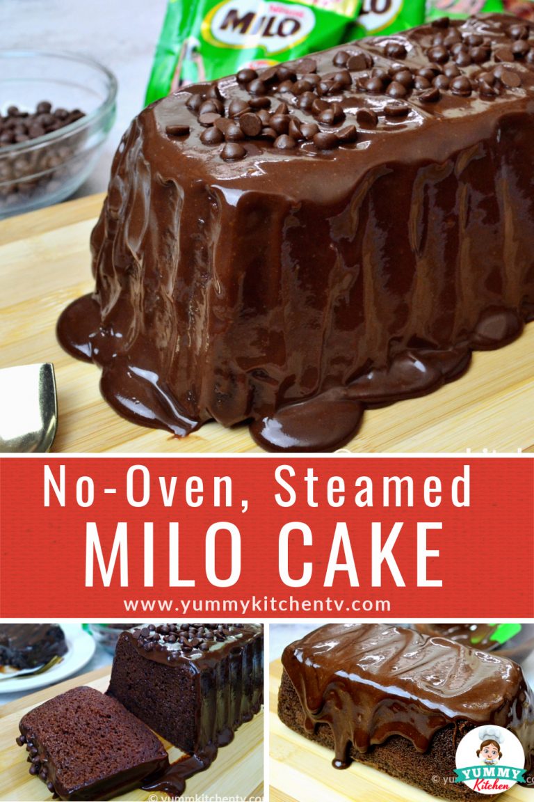 Steamed Milo Cake - Yummy Kitchen