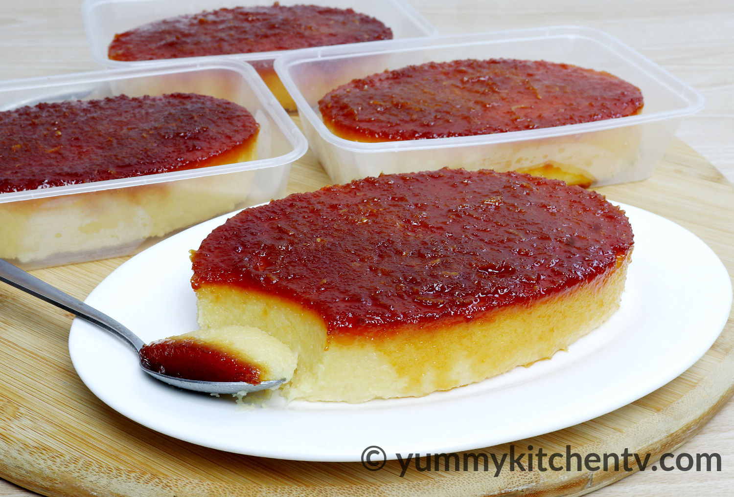 Easy Cassava Cake Recipe - Foxy Folksy