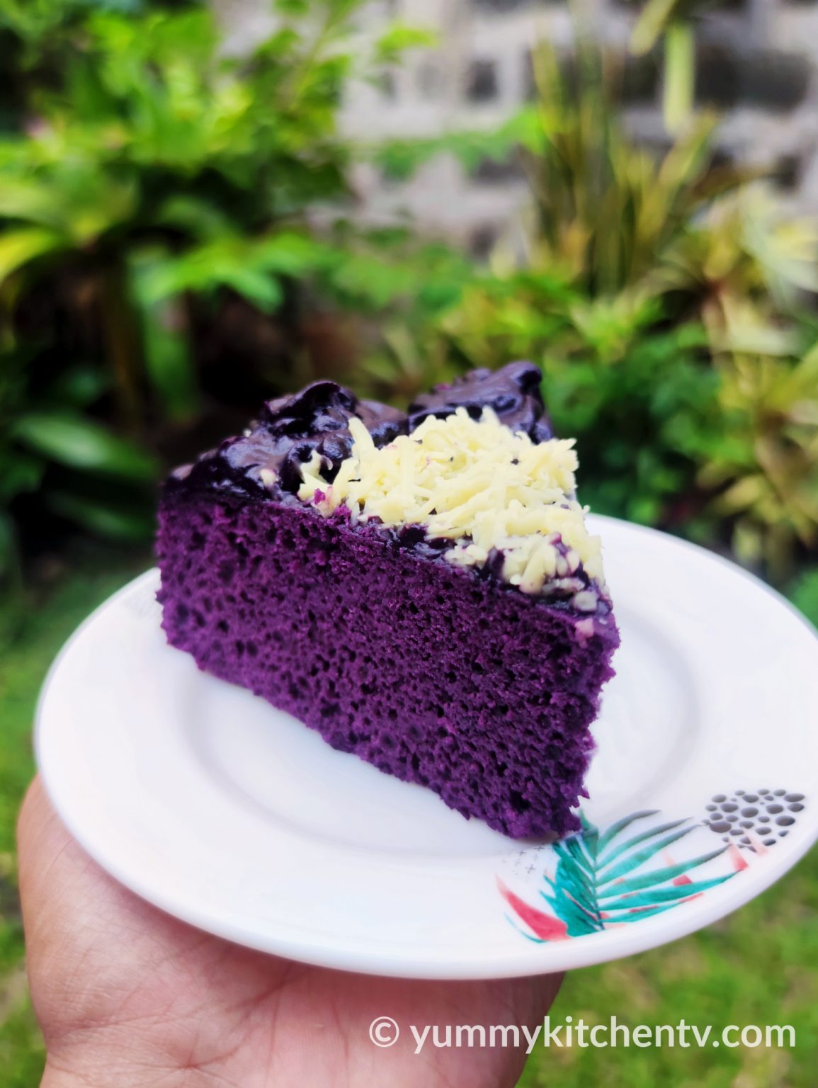 Ube Cake (Ube Condensed Milk Cake) Yummy Kitchen