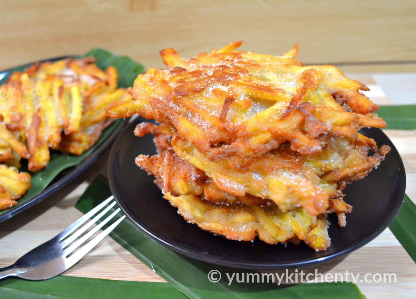 Sweet Potato Fritters Yummy Kitchen