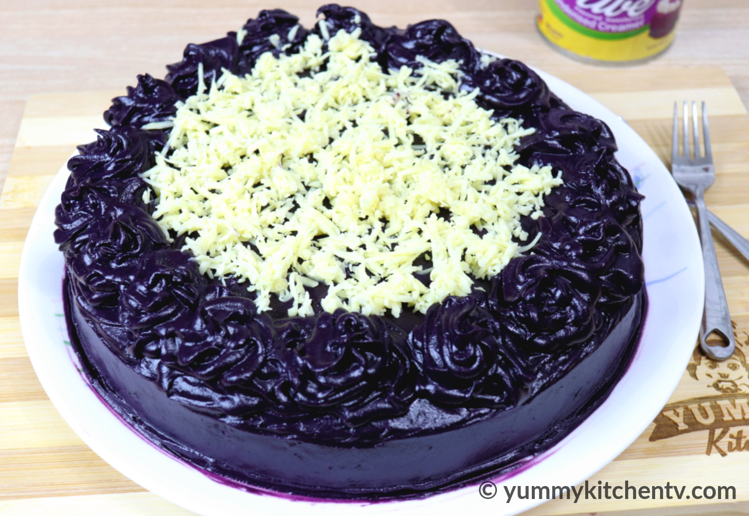 Ube Cake Ube Condensed Milk Cake Yummy Kitchen