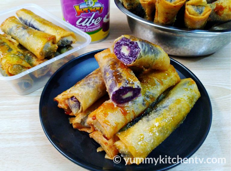 Ube Turon Malagkit