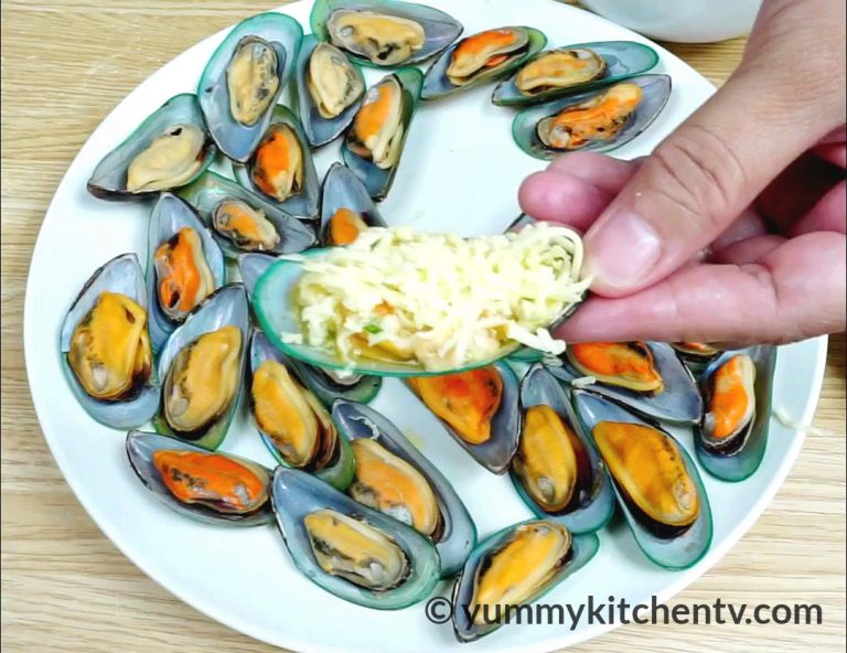 Cheesy Tahong - Yummy Kitchen