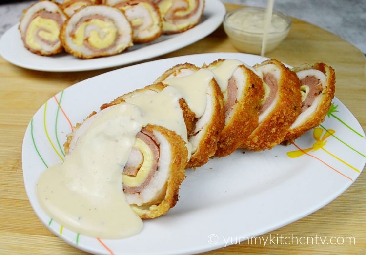 Chicken Cordon Bleu - Yummy Kitchen