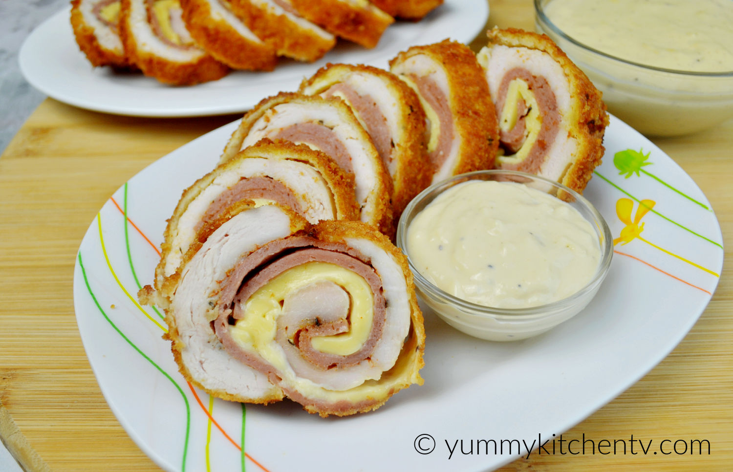 Chicken Cordon Bleu - Yummy Kitchen