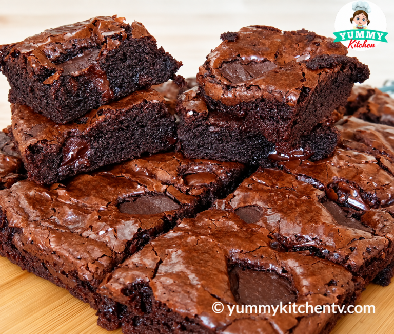 Chewy Fudgy Brownies Recipe – Rich, Chocolatey and Easy to Make