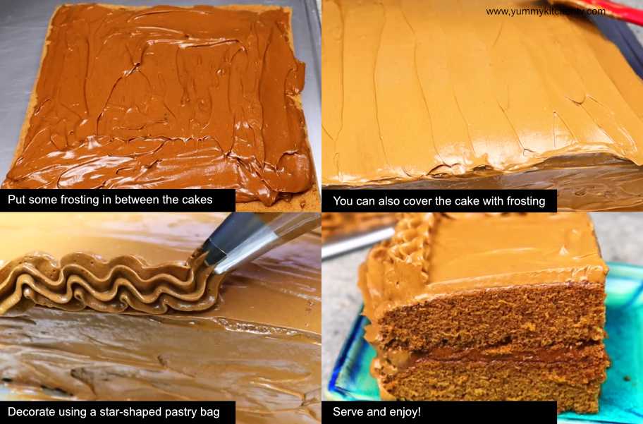 Classic Filipino Mocha Chiffon Cake