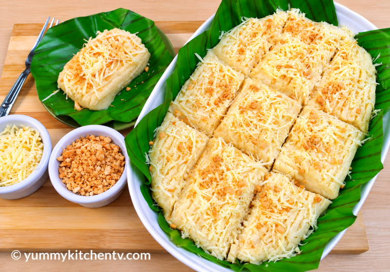 Nilupak na Kamoteng Kahoy Recipe: Easy Filipino Cassava Kakanin