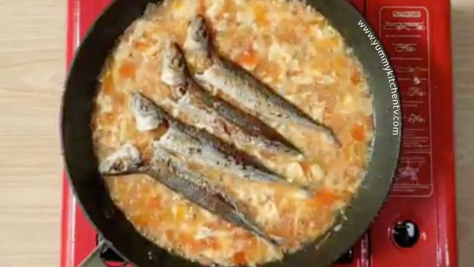 sarciadong isda ingredients