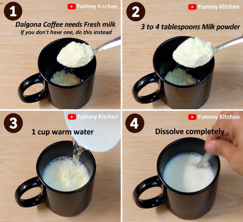 milk mixture