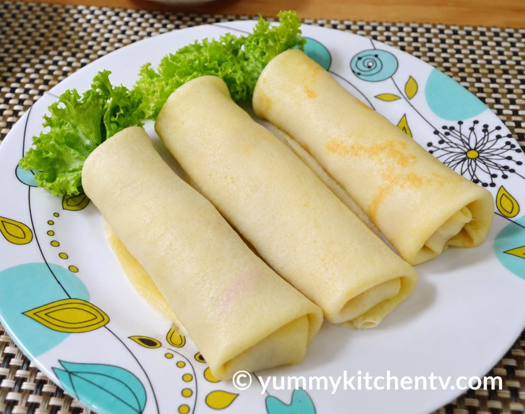 lumpiang sariwa without sauce
