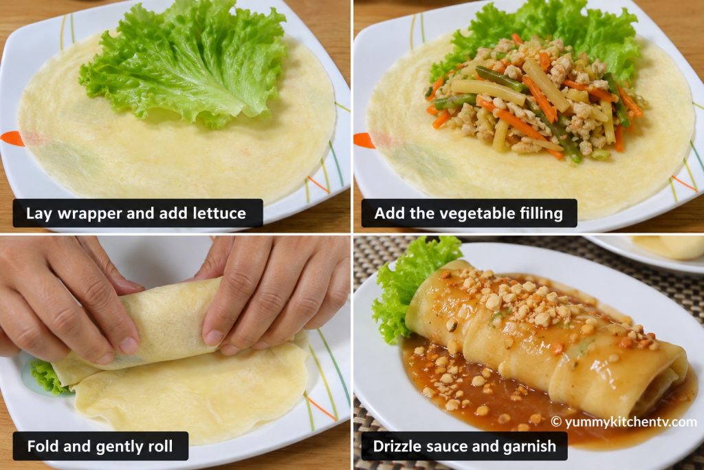 how to prepare lumpiang sariwa