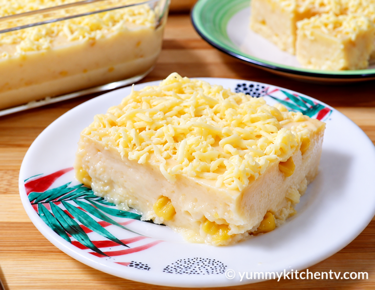 Maja Blanca Without Coconut Milk – Creamy Filipino Corn Pudding
