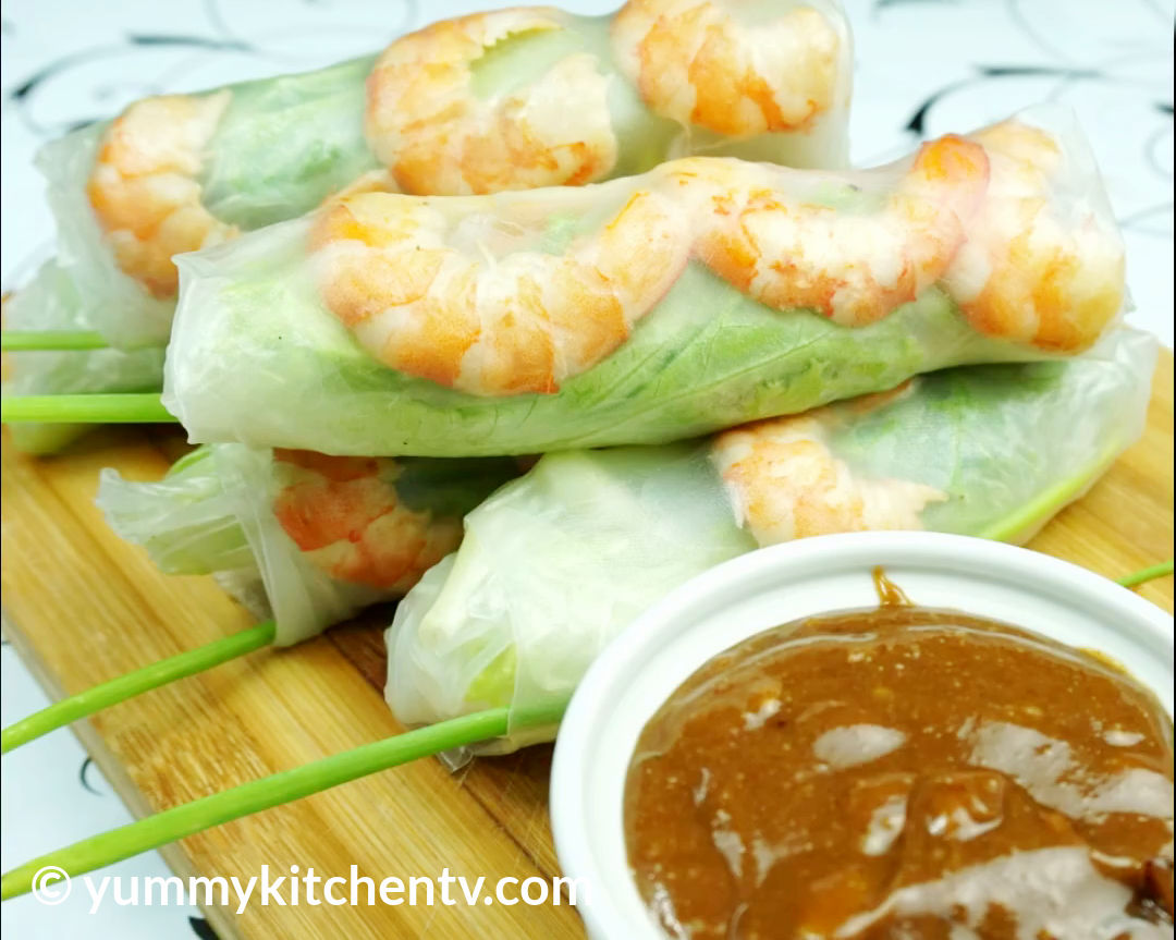 Shrimp Spring Rolls - Yummy Kitchen