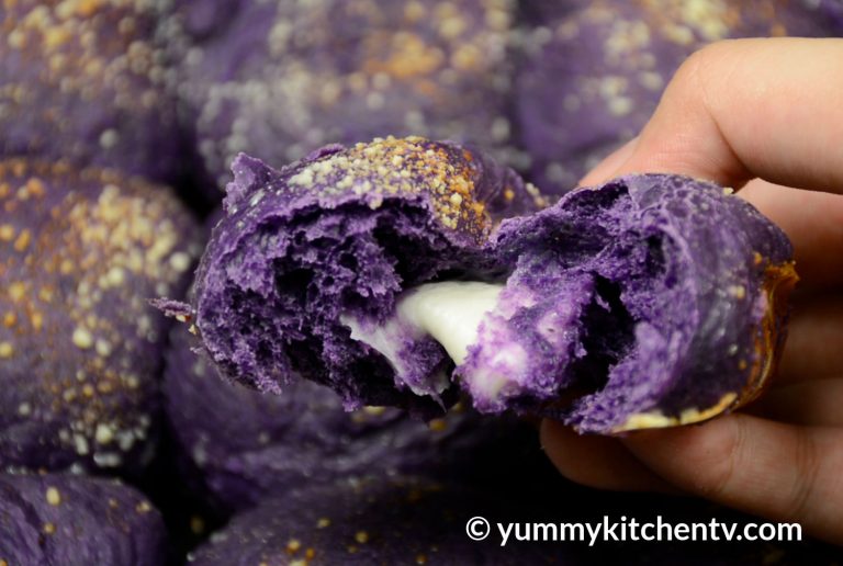 Ube Cheese Pandesal