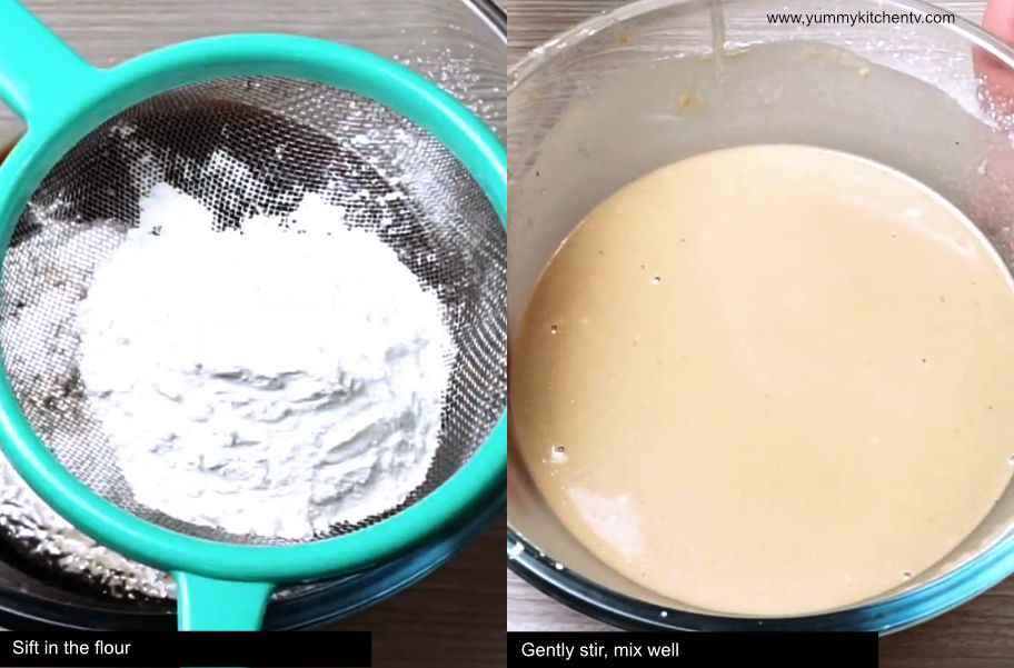 Measured ingredients for Filipino tikoy recipe on kitchen counter