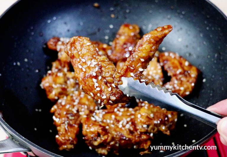 Honey Butter Chicken Wings - Yummy Kitchen