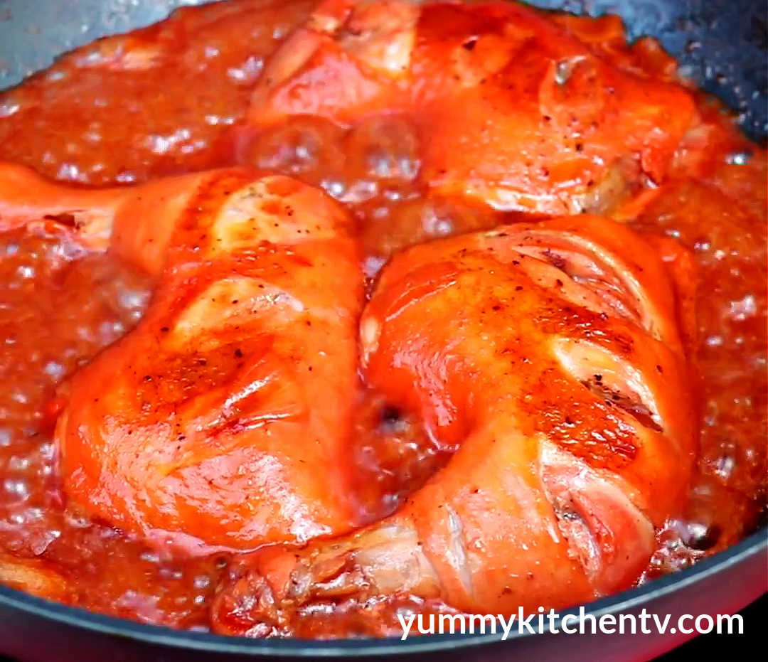 Ketchup Fried Chicken - Yummy Kitchen