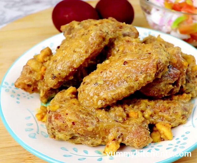 Salted Egg Chicken Wings