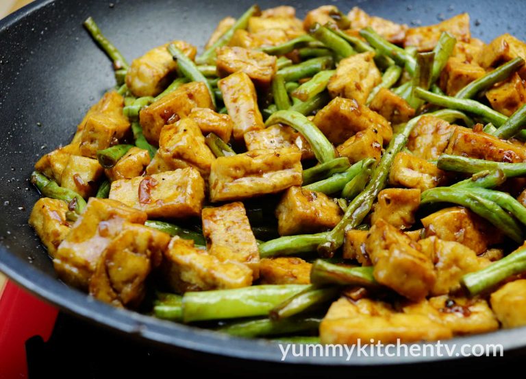 Stir-fry Beans and Tofu