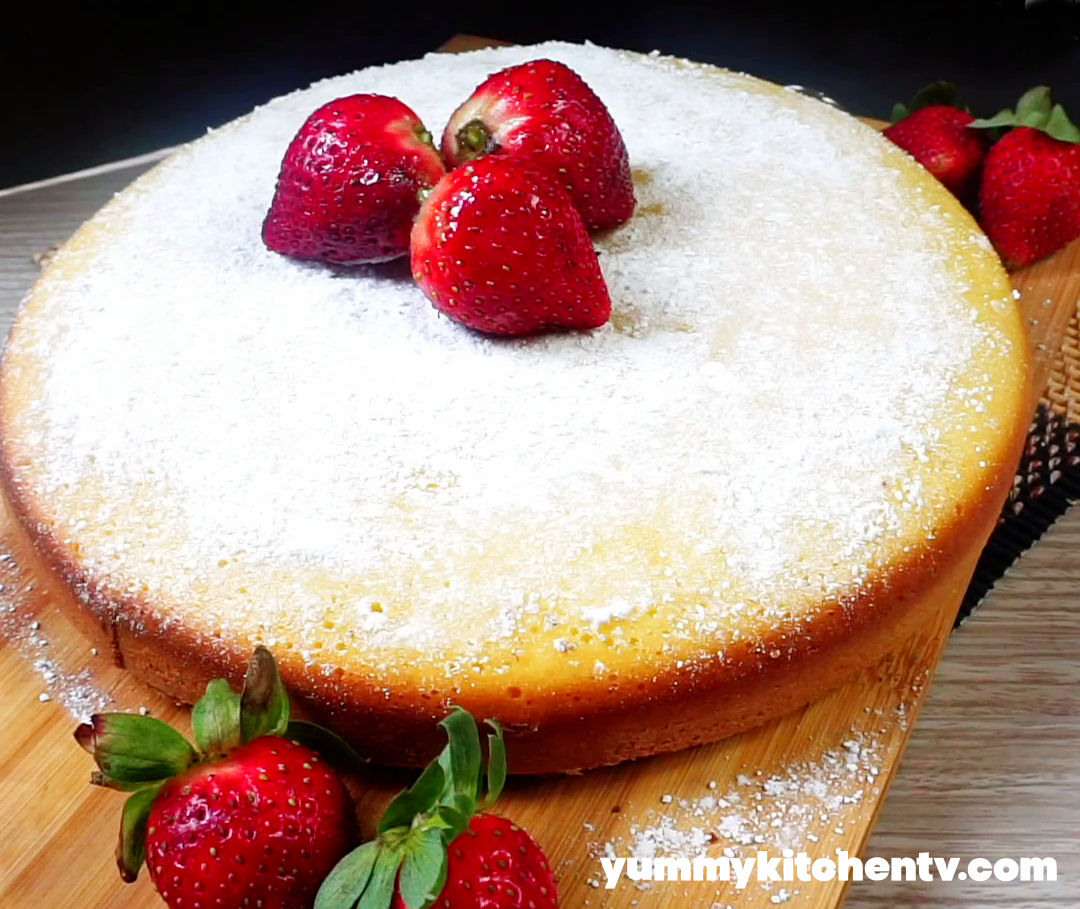 Easy Sponge Cake without Oven and mixer - Ada's Recipes