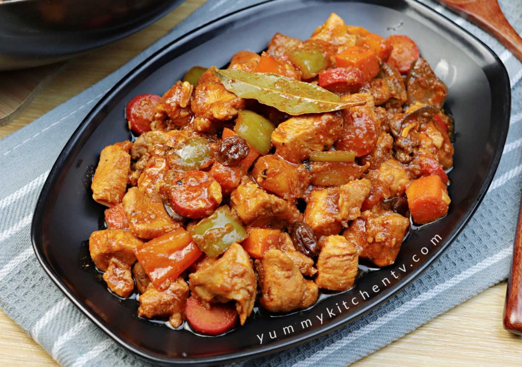 Chicken Menudo Yummy Kitchen