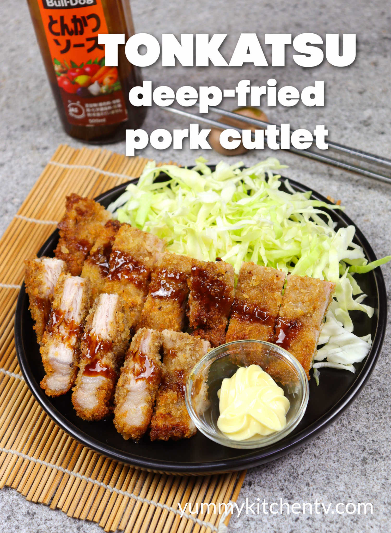 Tonkatsu (Deepfried Pork Cutlet) Yummy Kitchen