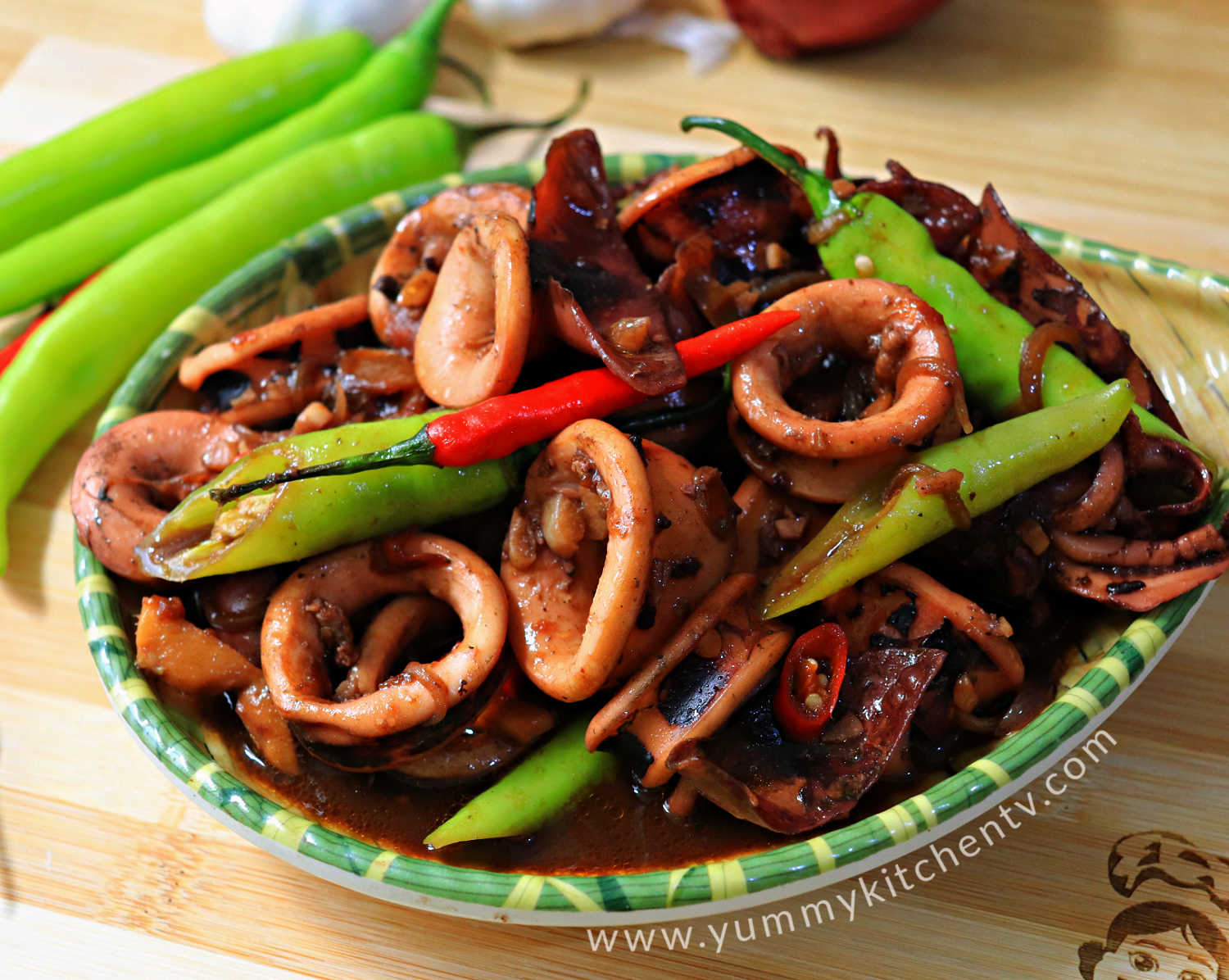 Adobong Pusit Yummy Kitchen