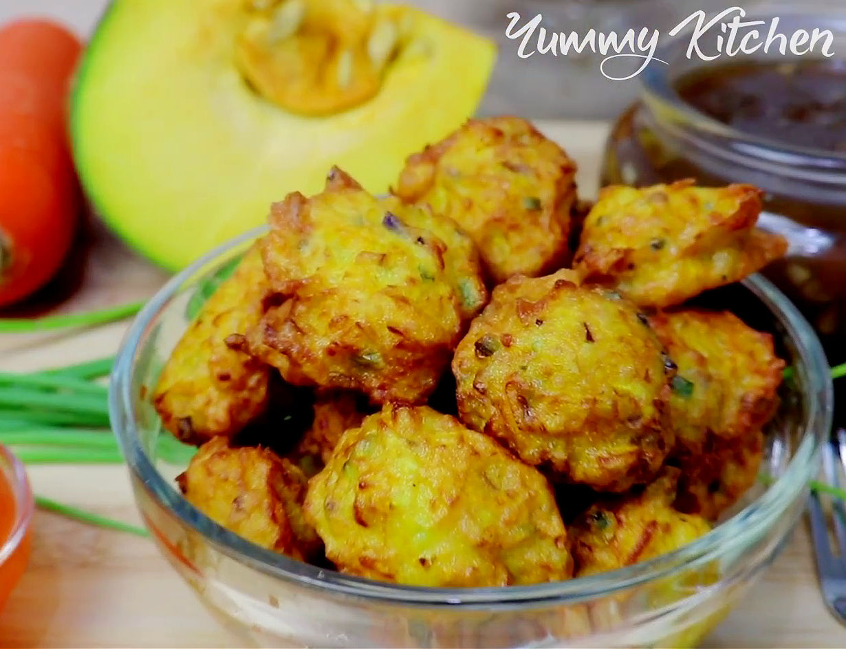 Veggie Balls with Sweet Spicy Sauce Yummy Kitchen