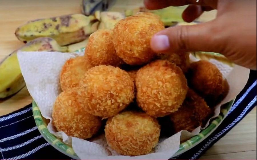 How to make banana cheese balls