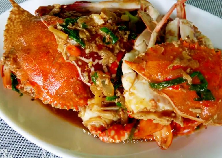 Crab in Oyster Sauce