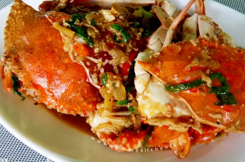 Crab in Oyster Sauce