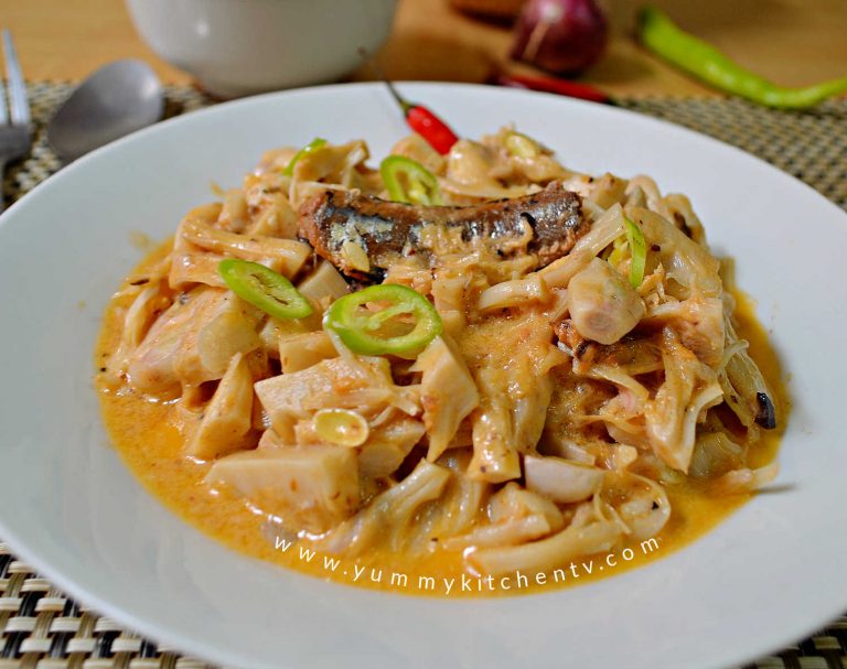 Ginataang Langka with Sardines