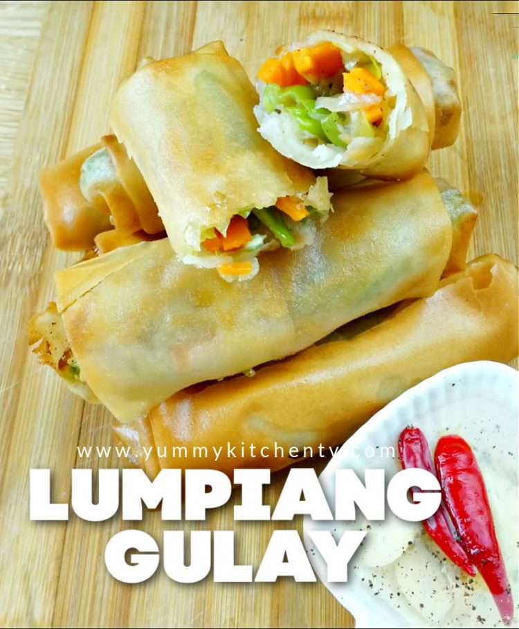 Lumpiang Gulay Yummy Kitchen