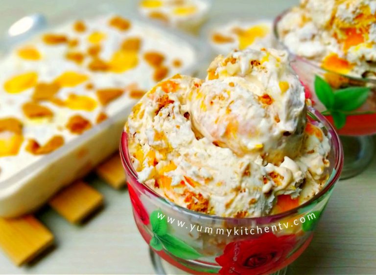 Mango Graham Ice Cream