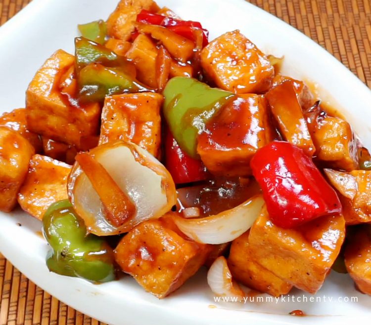 Sweet and Sour Tofu Yummy Kitchen