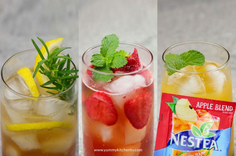 Simple Summer Drinks (using Nestea iced tea)