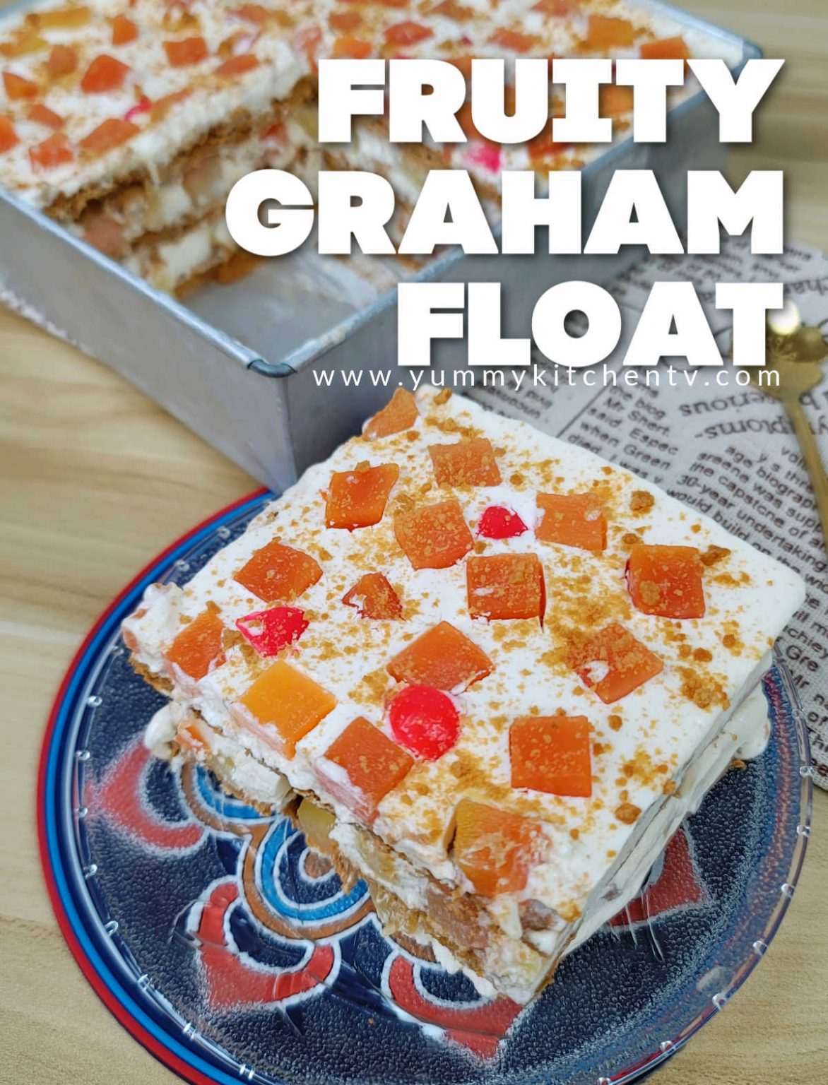 Fruity Graham Float Yummy Kitchen