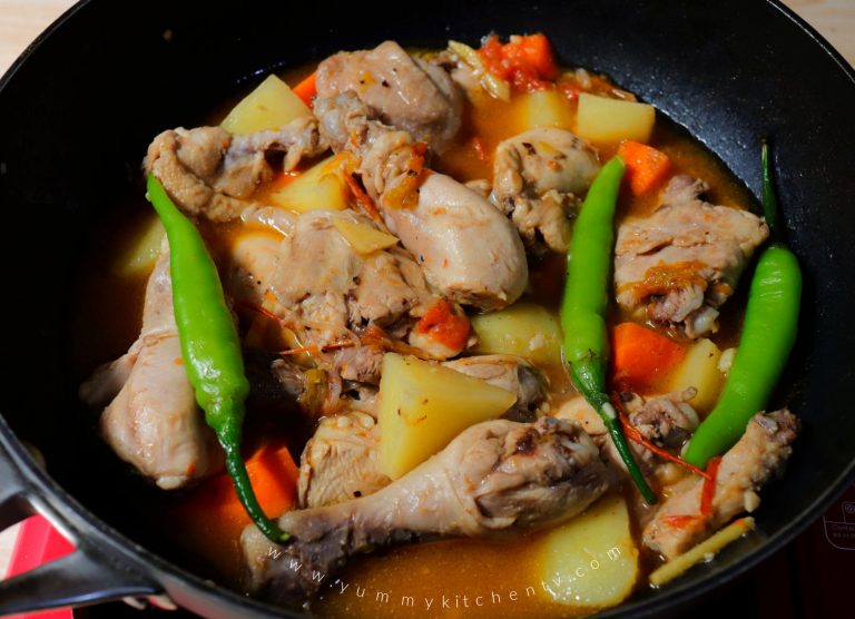 Kinamatisang Manok Recipe