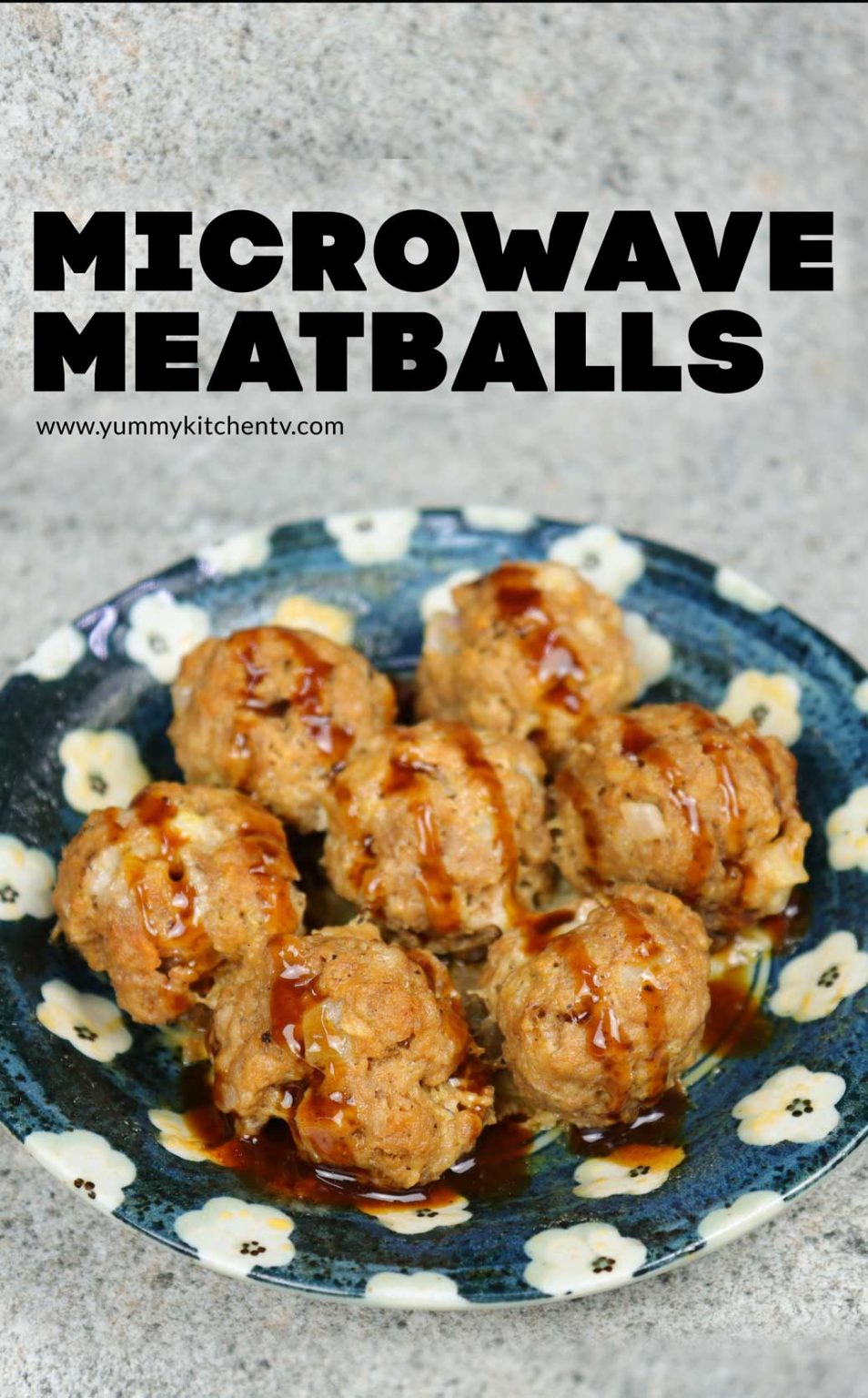 Microwave Meatballs quick, easy, and meaty Yummy Kitchen