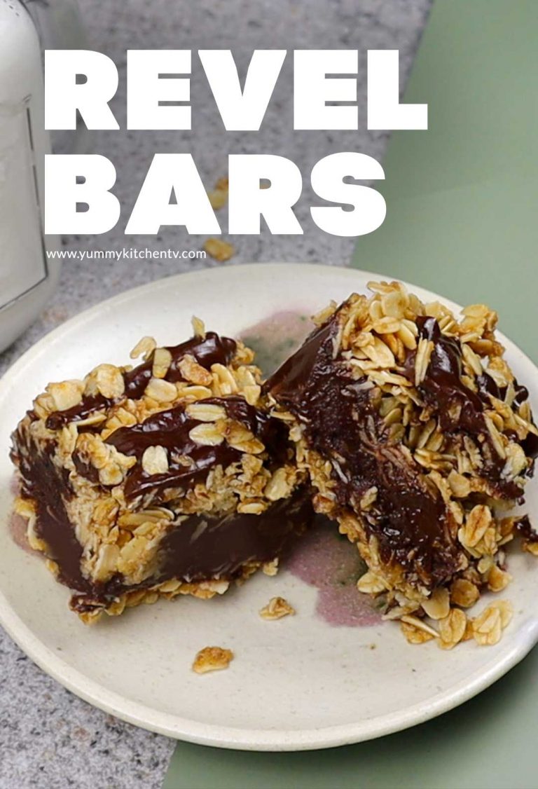 No Bake Revel Bars sweet decadent dessertYummy Kitchen
