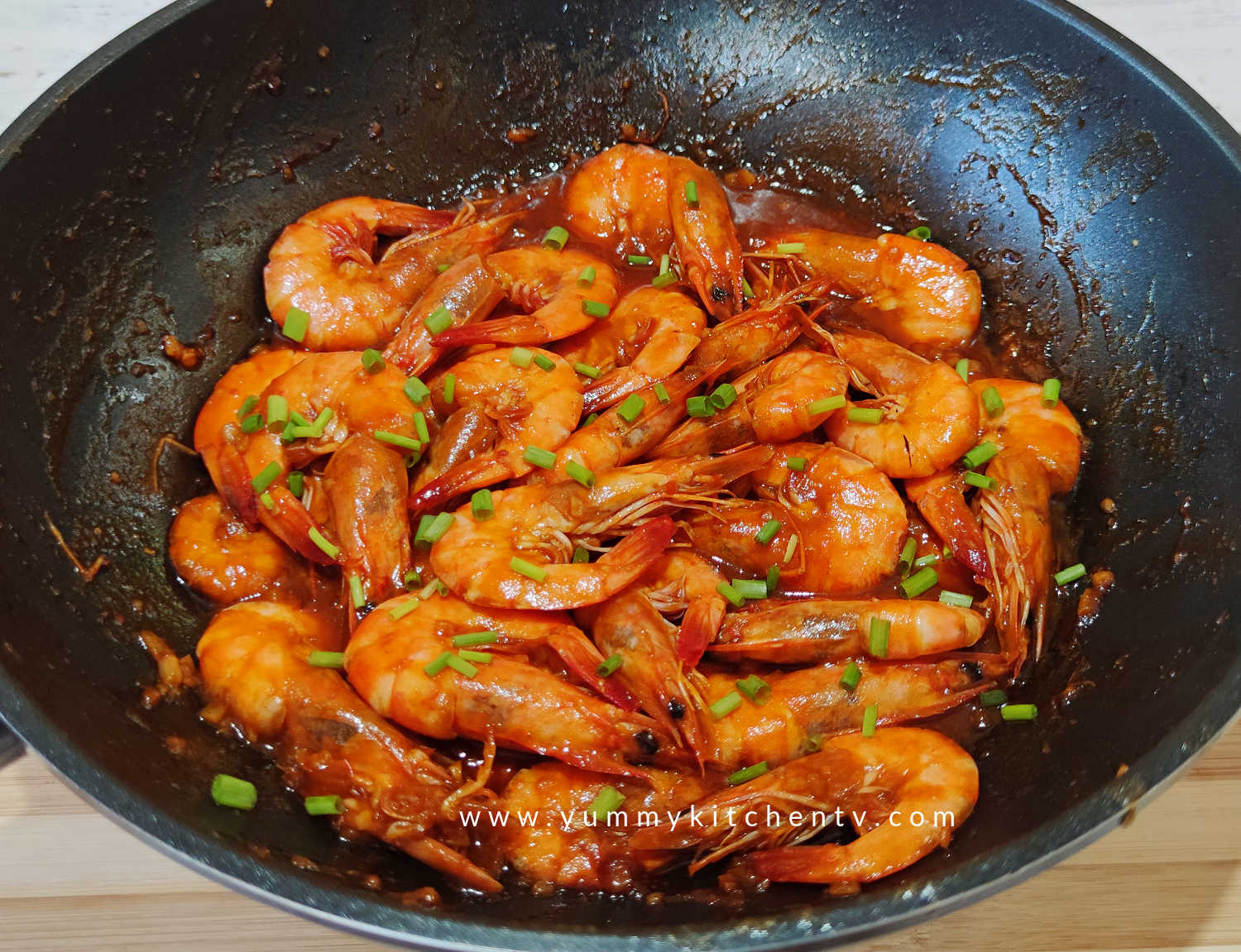 Garlic Butter Shrimp Yummy Kitchen