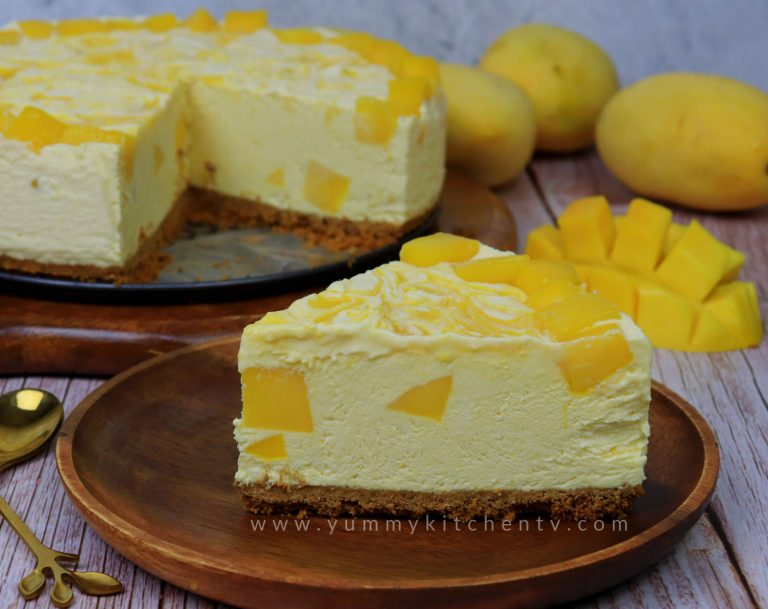 Mango Ice Cream Cake