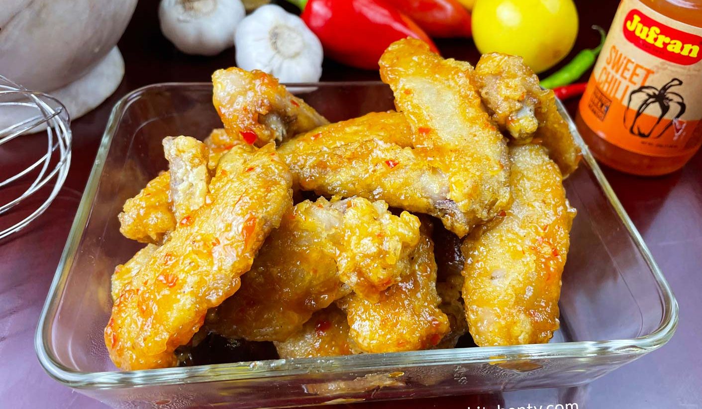 Sweet Chili Wings -a temptingly delicious snack- Yummy Kitchen