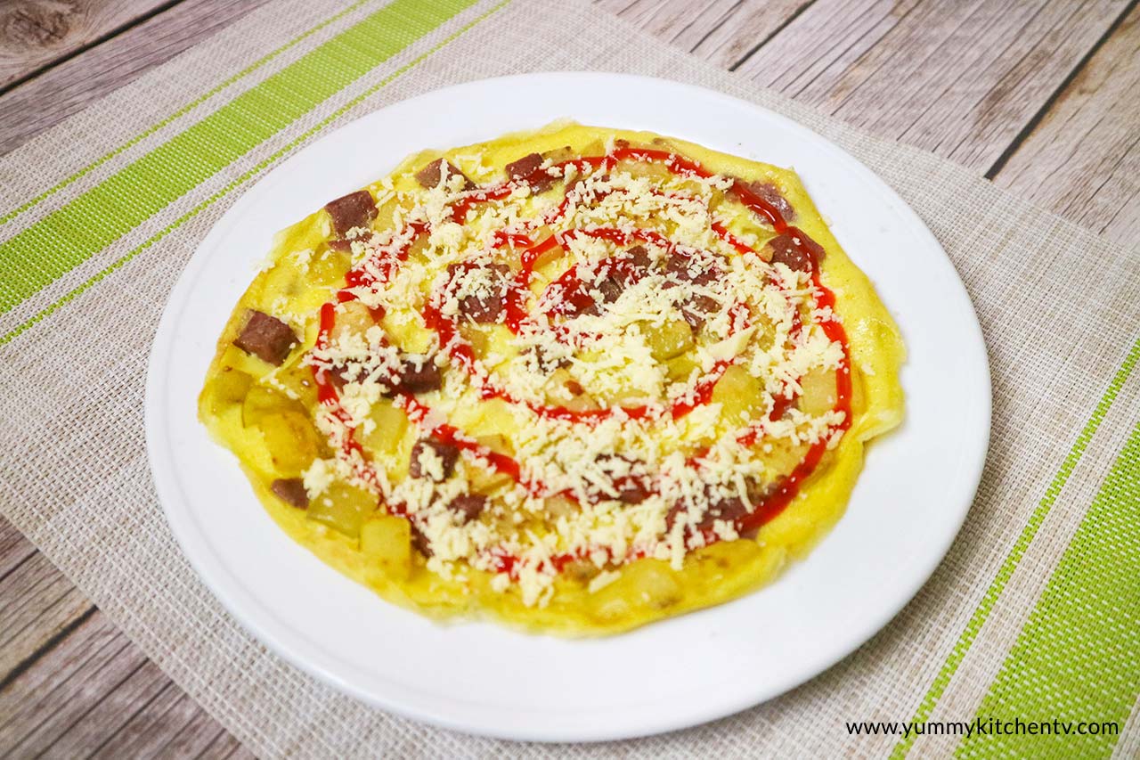 Potato Omelet Simple easy and deliciousYummy Kitchen