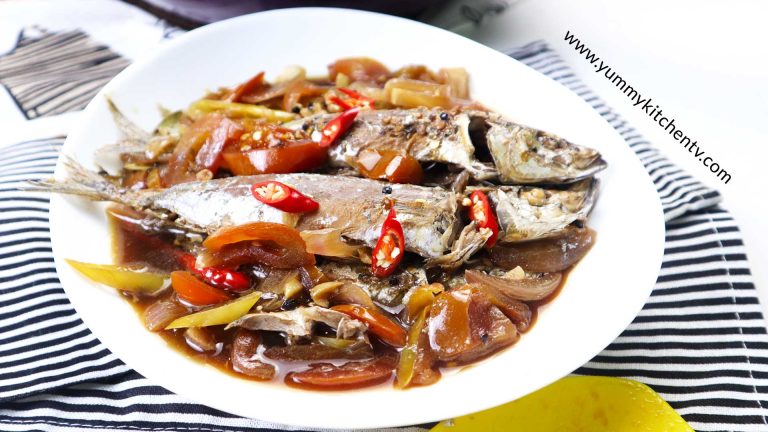 Adobong Isda (Fish Adobo) With Galunggong