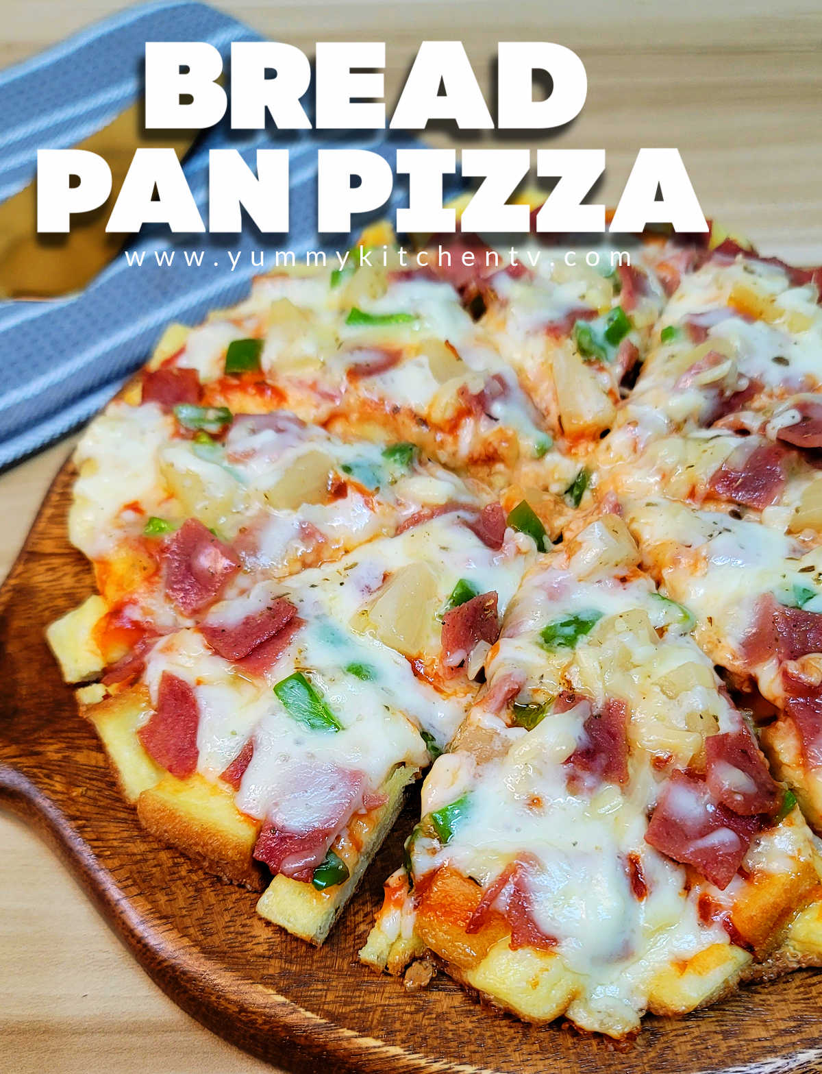 Bread Pizza Recipe Yummy Kitchen