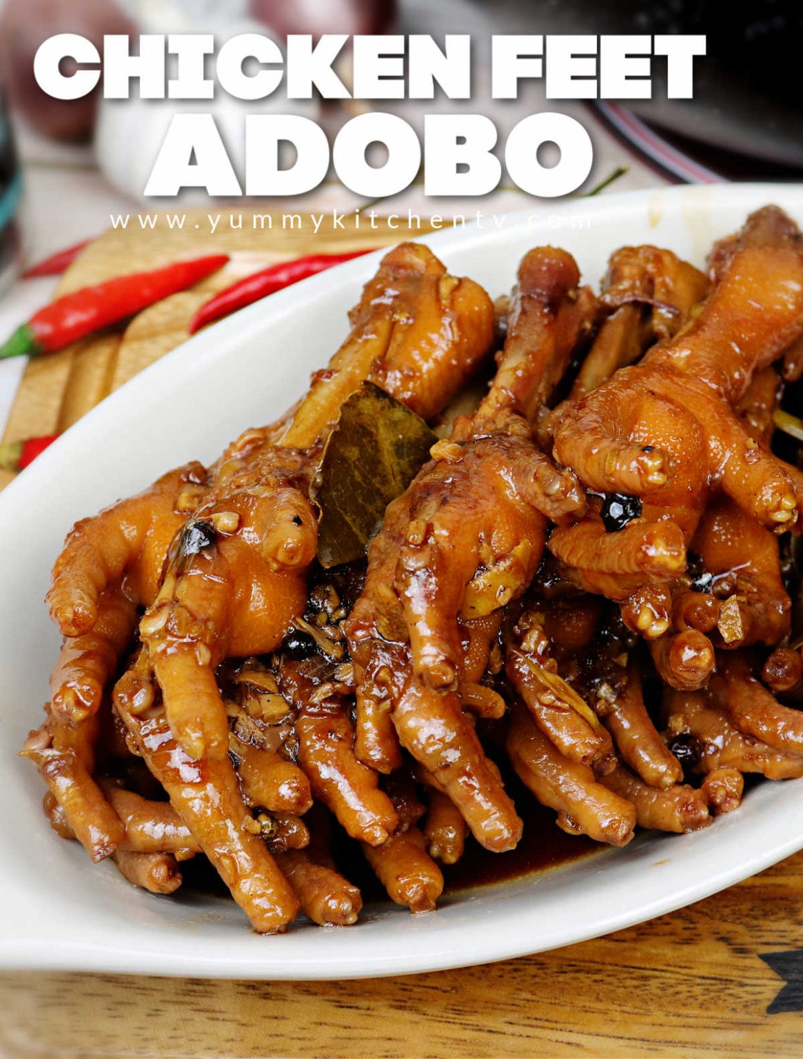 Chicken Feet Adobo Yummy Kitchen 3322